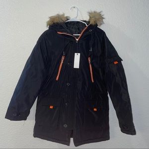 Longline puffer jacket!